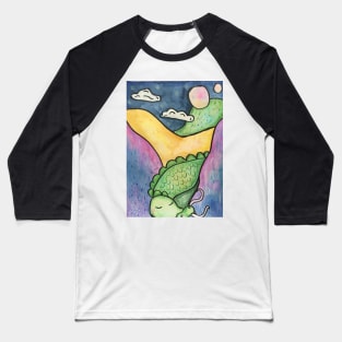 Sleeping Dragon Baseball T-Shirt